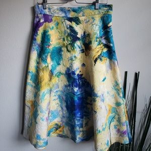 H&M | Midi Swing Skirt